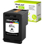 NineLeaf High Yield Ink Compatible for HP 61XL 61 XL CH563W CH564W Ink Cartridge use with Envy 4500 5530 Officejet Printer