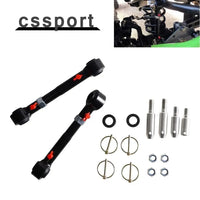 Front Sway Bar Links Disconnects For Jeep Wrangler JK JKS 2/4 Doors 2007-2018 Adjustable Quick Disconnect Parts 2.5-6" Lifts 