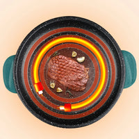 Electric MultiCooker Frying Pan - 26cm Non-Stick 220V Cooking Machine