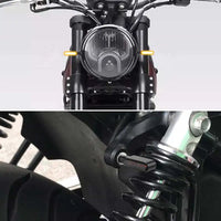 8mm Mini led Motorcycle Turn signal Light lamp Indicators Blinker clignotant moto led for honda yamaha kawasaki cafe racer 12V