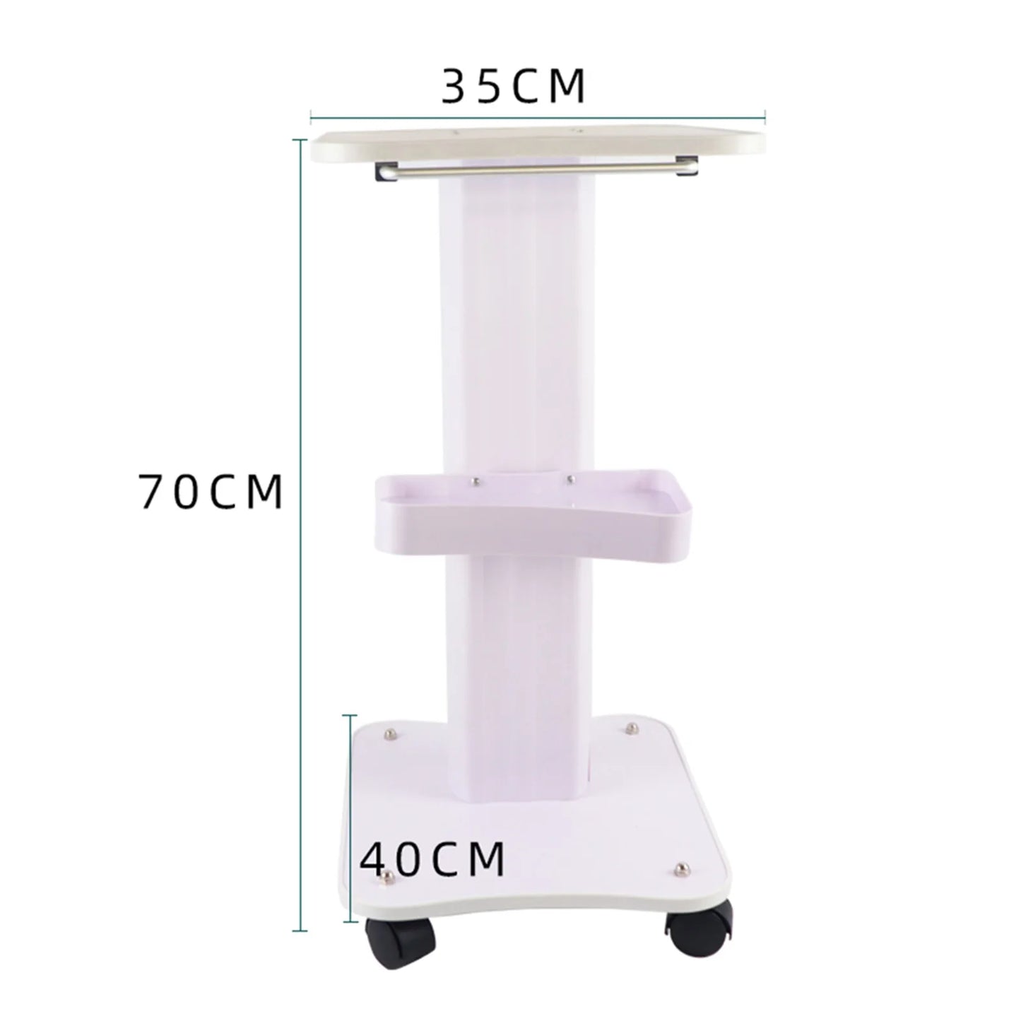 Trolley Stand Salon Rolling Cart Beauty Auxiliary Trolley Organizer Cart With Wheel Spa Salon Furniture Tool Cart Storage Cart