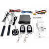 New 9Pcs Car SUV Switch Keyless Entry Engine Start Alarm System Push Button Remote Starter Stop Auto Anti-theft System