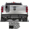 Premium Glossy American Flag Car Stickers Durable Auto Vinyl Decals for Dodge Ram Ford F150 Trucks Easy To Apply Decoration