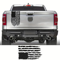 Premium Glossy American Flag Car Stickers Durable Auto Vinyl Decals for Dodge Ram Ford F150 Trucks Easy To Apply Decoration