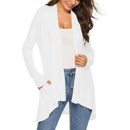 2024 Autumn Korean Women Cardigan Ladies Shawl Female Sweater Cardigans Female Long Sleeve Women Casual Thin Coats