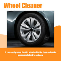 Wheel Cleaner Spray Professional Aluminum Rim Cleaner 100ml Brake Dust Remover Wheel Cleaner Long-Lasting Car Detailing Solution