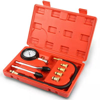 Petrol Engine Cylinder Compression Tester Kit Automotive and Motorcycles Tool 0-300PSI Engine Cylinder Pressure 0-21 Bar Gauge