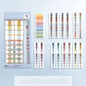 Macaron Retro Index Sticker Pack Pack, Page Point Marking Labels, Calendar Schedule Memo Flag Sticker Tab for Office School