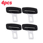 10-2PCS Seat Belt Tongue Car Seat Belt Buckle Clips Car Seat Belt Clip Extender Plug Safety Extension Buckle Auto Accessories