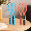 2PCS Tennis Racket For Nintendo Switch 2 / OLED Joy-Con Controller Tennis Racquet Grip with Wrist Strap Game Accessories Kit