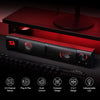 Redragon GS550 PC Gaming Speakers 2.0 Channel Desktop Computer Sound Bar  Quality Bass & Decent Red Backlit