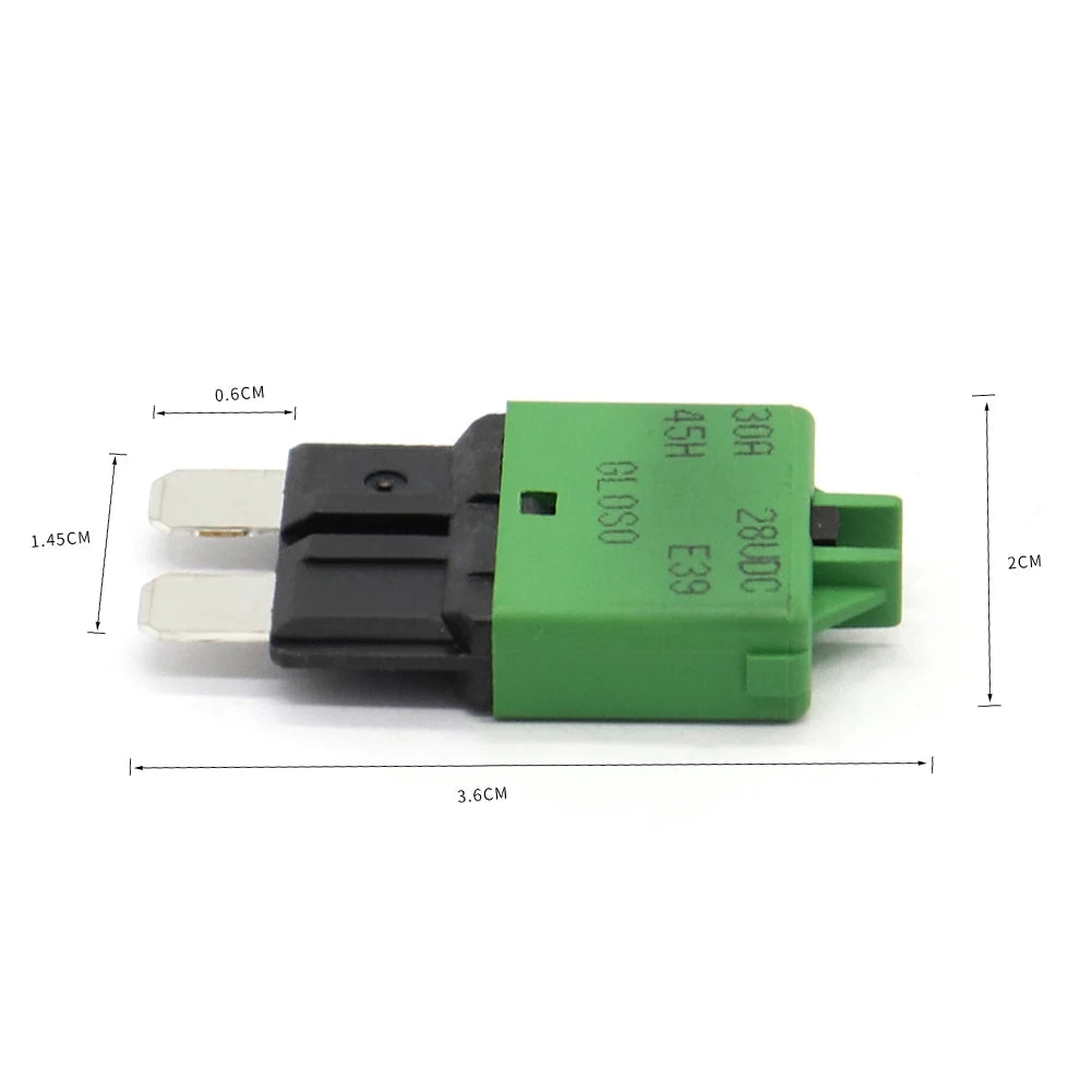Circuit Breaker Blade Fuse Auto Accessories Fuse Adapter Car Truck Boat Marine for Car Truck Boat Marine