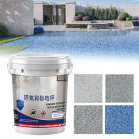 Newest High-Gloss Marble Effect Epoxy Floor Coating Indoor Outdoor Pure Natura Anti Slip Floor Paint 500g 4pcs/square meter