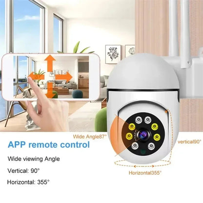 2MP Tuya Wifi IP Camera Smart Home Surveillance Camera HD 1080P Security Video Surveillance Supprt Two Way Audio Mobile Motion