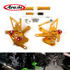 Arashi V2.0 Adjustable Rearset For KAWASAKI Ninja ZX4R ZX-4R 2023 / ZX-4RR ZX4RR 2022 -2024 CNC Footrest Foot Pegs Pedal