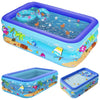 Inflatable Swimming Pool PVC Framed Swimming Pool Cartoon Pattern Thickening Swimming Pool for Toddler Kids