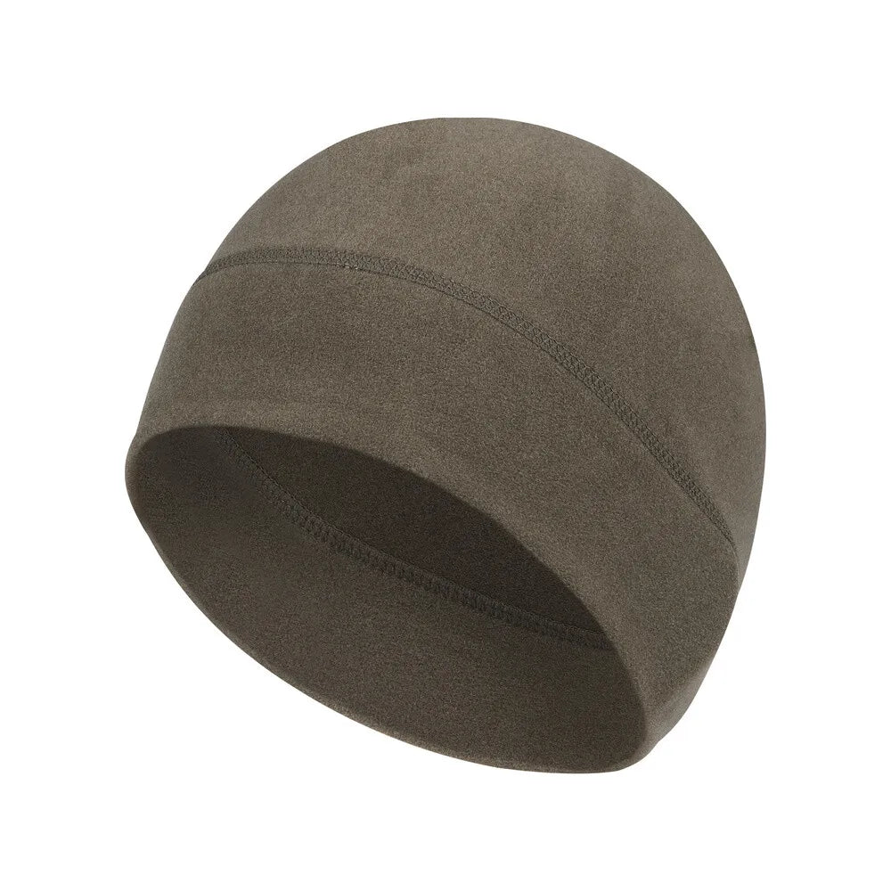 Winter Thermal Warm Skull Cap Windproof Fleece Hat Ski Running Cycling Beanie Hat for Men Women Helmet Liner Running Beanie Hat