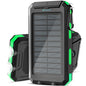 Waterproof Outdoor Solar Power Bank 38800mAh Dual USB Travel Outdoor Solar Mobile Phone Charger Solar Powerbanks For Camping