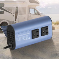 500W Double receptacle 4USB  Modified Frequency Inverter DC12V To AC 110V Ports Car Adapter Portable Inverter