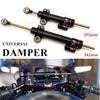 Motorcycle  Adjustable Damper Steering Stabiliz 252mm 342mm steering stabilizer for Honda Kawasaki Yamaha Carbon fiber texture EzBuyCo