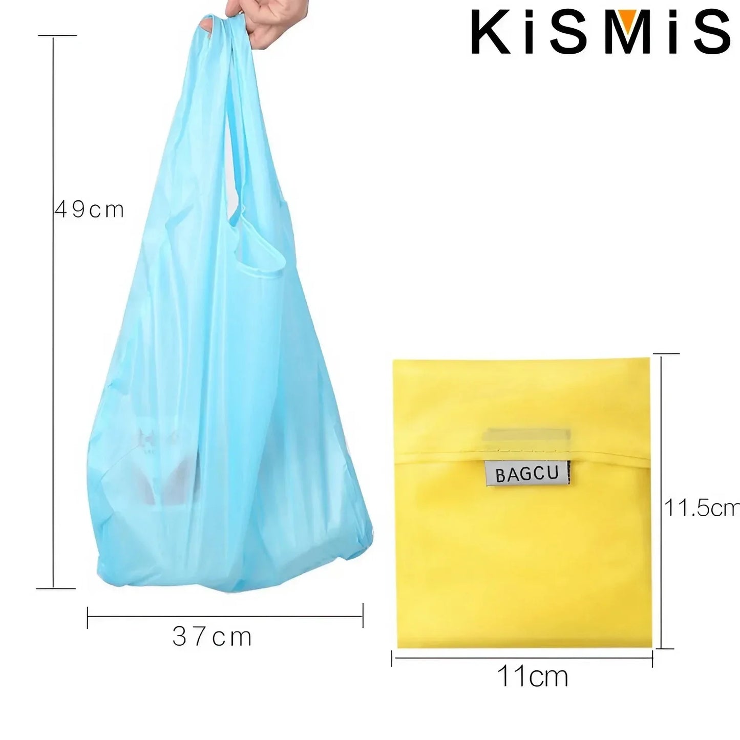 Eco Shopping Bag Fashion Printing Foldable Reusable Tote Folding Pouch Convenient Large-capacity Storage Bags Grocery Totes