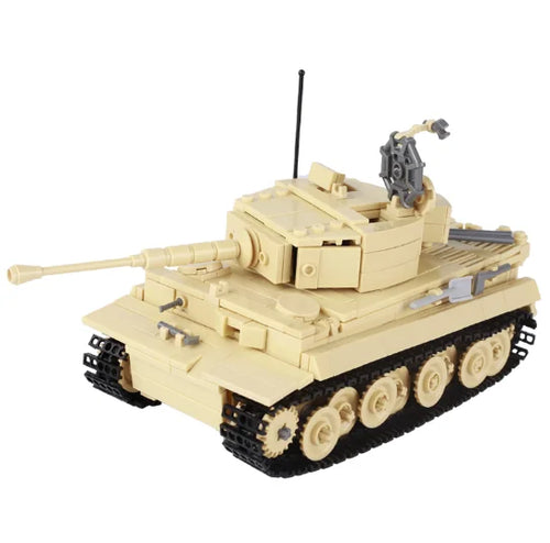 WWII Military US German Armored Vehicle MOC Building Blocks Soldiers Figure Tank Gun Carriage Medical Truck Transport Toys K033