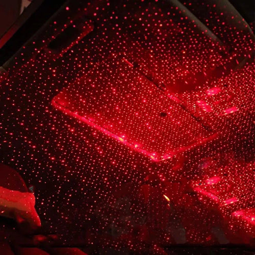 Car Romantic LED Starry Sky Night Light - USB Powered Galaxy Star Projector EzBuyCo