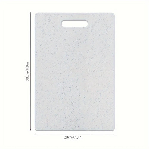 Imitation marble texture PP plastic cutting board Antibacterial mildew kitchen vegetable cutting board is dishwasher safe
