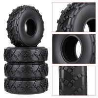 HobbyPark 1.0 Tires Sticky Soft 1/24 1/18 RC Crawler for Traxxas TRX4M Axial SCX24 Bronco Gladiator C10 Deadbolt B17 FCX18 FCX24