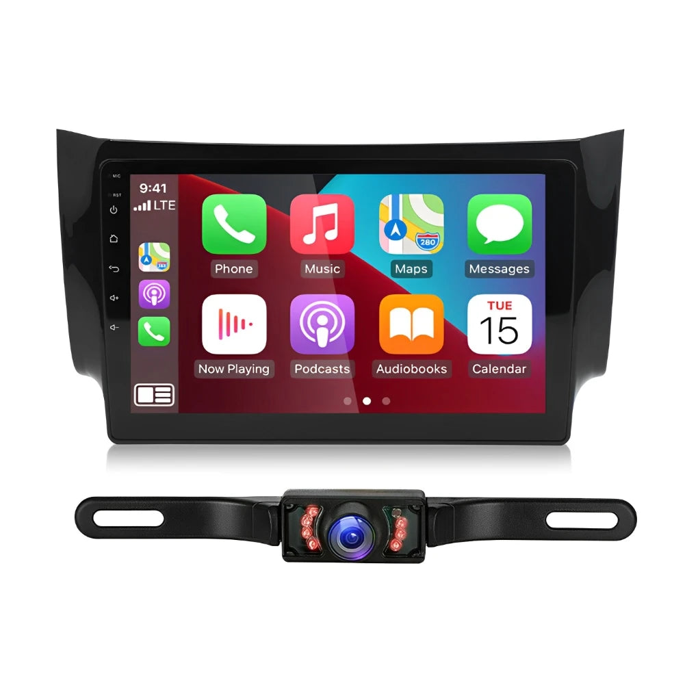 10 Inch Android 13.0 2+32GB For Nissan Sylphy Sentra 2013-2018 Car GPS Navigation Multimedia Player Radio Tape Head Unit Carplay