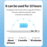 Stylus Pen Tilt Sensitivity Magnetic Pen Palm Rejection Active Pencil Power Display for iPad Pro 12.9/11/13-inch M4