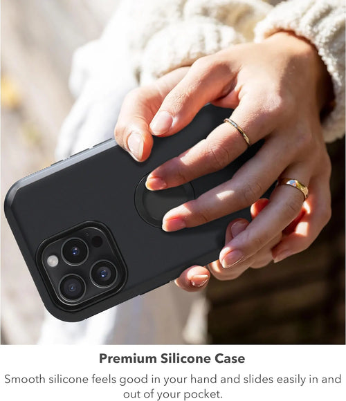 Black For iPhone 16 Pro Max 16 Plus 16 Pro 16 Case Heavy Duty Shockproof Hard Protective Rugged Hybrid 3in1 Layers Phone Cover