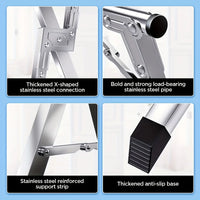 78.7 Inches Folding Outdoor Indoor, Drying Rack Clothing Collapsible, Foldable Laundry Drying Rack, Heavy Duty Stainless Steel