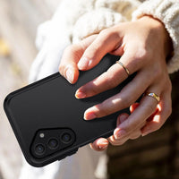 Black For Samsung Galaxy A16 5G Case Heavy Duty Shockproof Hard Protective Rugged Hybrid 3in1 Layers Cover