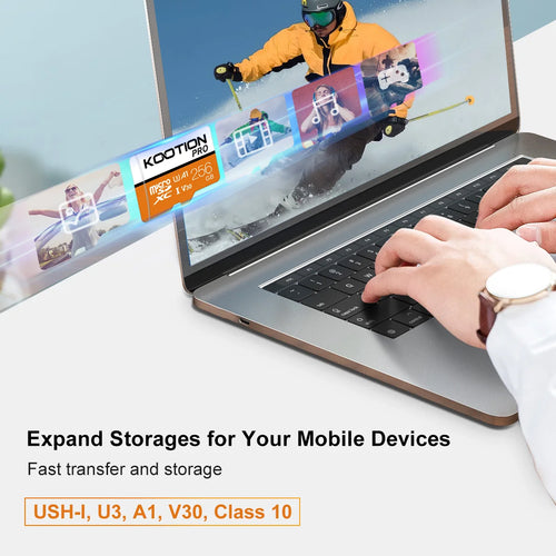 KOOTION Micro SD Card Memory Card Class 10 256GB 128GB 64GB U3 4K High Speed Cartao De Memoria TF Mecard C10 Flash Memory