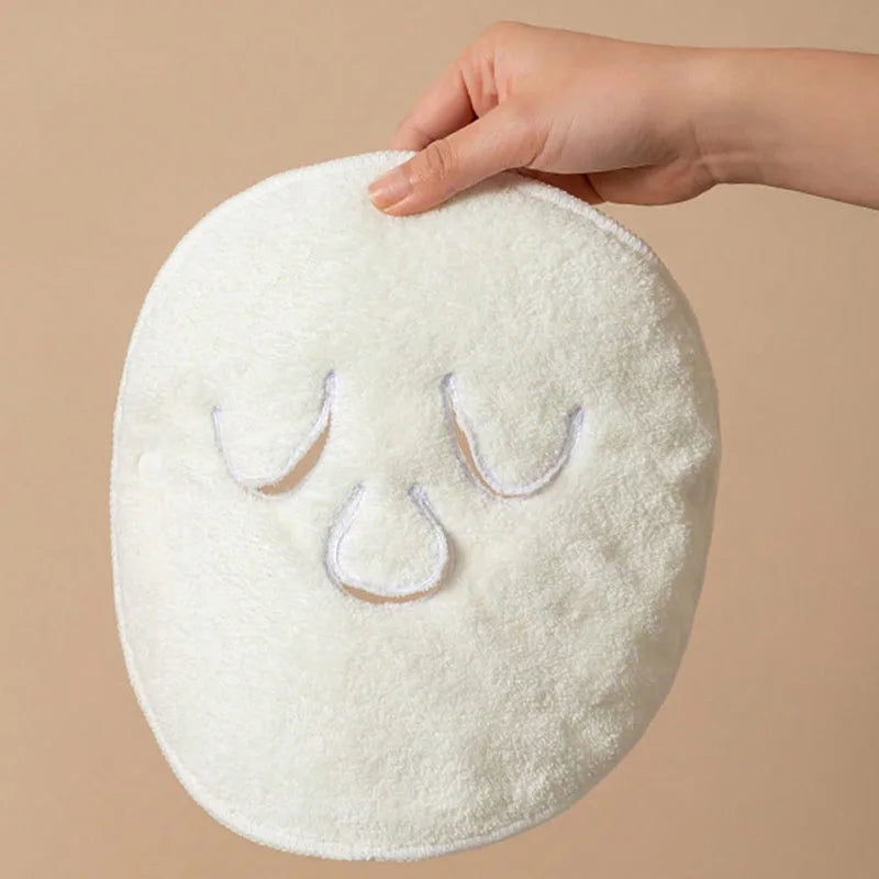 5-in-1 Facial Care Towel Set: Hot/Cold Compress, Cleaning, Moisturizing, Steaming & More!