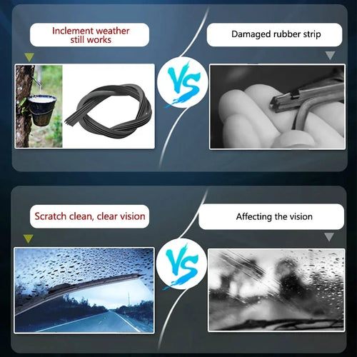 Car Wipers For Toyota 86 GT86 FT86 Scion FR-S Subaru BRZ 2012-2020 Windows Wipers Blade Brushes Auto Windscreen Car Accessories