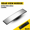 240MM Wide Convex Interior Clip On Rear View Clear Mirror Universal Anti Glare Anti-fog Panoramic Rear View Mirror Curved Mirror