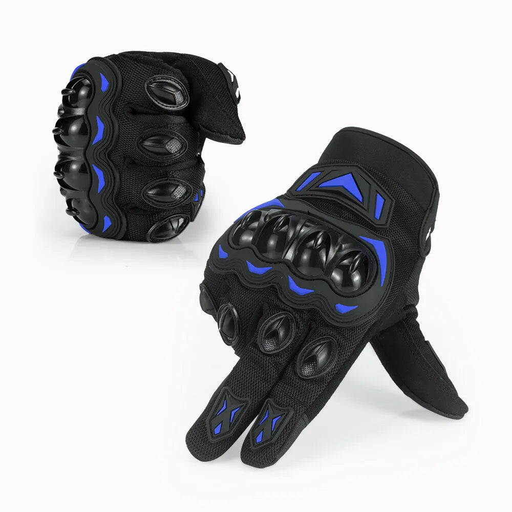Motorcycle Gloves for Men Women Full Finger Touchscreen Motorbike Gloves for BMX ATV MTB Riding Road Racing Motocross Gloves