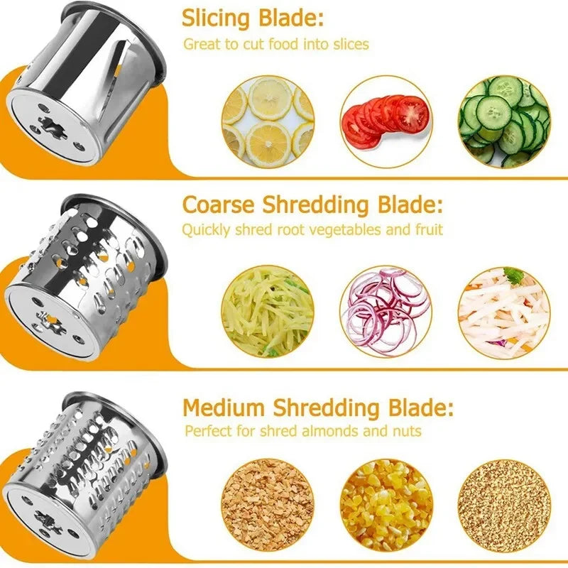 Vegetable Fresh Prep Slicer Shredder Attachment Chopper Accessories For KitchenAid