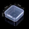 Mini Boxes Rectangle Plastic Storage Box Practical Frosted Translucent Toolbox Bead Jewelry Case Display Organizer Container