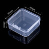 Mini Boxes Rectangle Plastic Storage Box Practical Frosted Translucent Toolbox Bead Jewelry Case Display Organizer Container