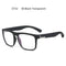 Polarized Sunglasses / 08 Black-Transparent