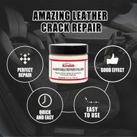 Car Leather Seat Repair Gel Repair Agent Leather Paint Complementary Colorful Repair Scratches Cracks Car Leather Repair Cream