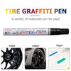 Oily Painting Pen Auto Rubber Tyre Polishes Paint Cleaner Car Wheel Tire Metal Permanent Marker Graffiti Touch Scratch Wet Wax