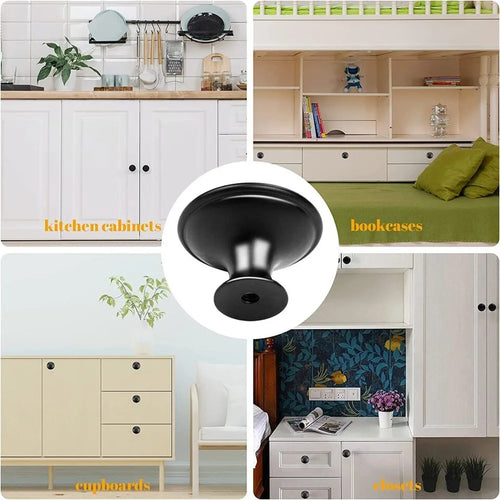 30 Packs Cabinet Door Knobs Stainless Steel Handles Kitchen Cupboard Drawer Pull Bathroom Fashion-Furniture Hardware-Accessories