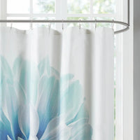 Printed Floral Cotton Shower Curtain Bathroom Products