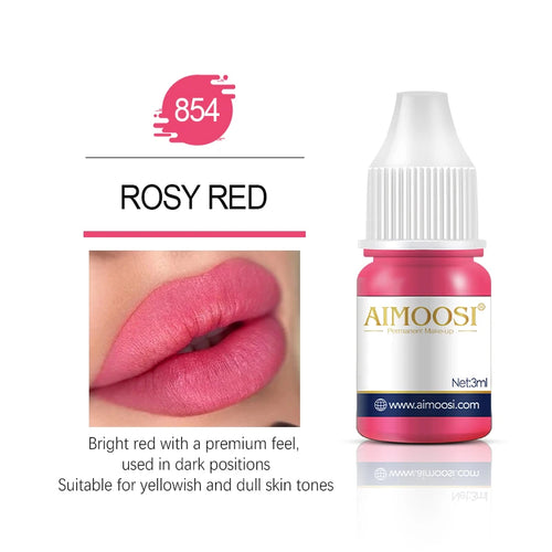 Tattoo Ink Nano Pigment Milkly Colors For Semi Permanent MakeUp Sets Tint Eyebrow Eyeliner Lips Beauty 3ml Microblading Pigments