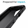 Black For Samsung Galaxy A16 5G Case Heavy Duty Shockproof Hard Protective Rugged Hybrid 3in1 Layers Cover