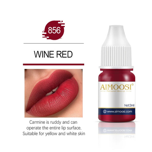 Tattoo Ink Nano Pigment Milkly Colors For Semi Permanent MakeUp Sets Tint Eyebrow Eyeliner Lips Beauty 3ml Microblading Pigments